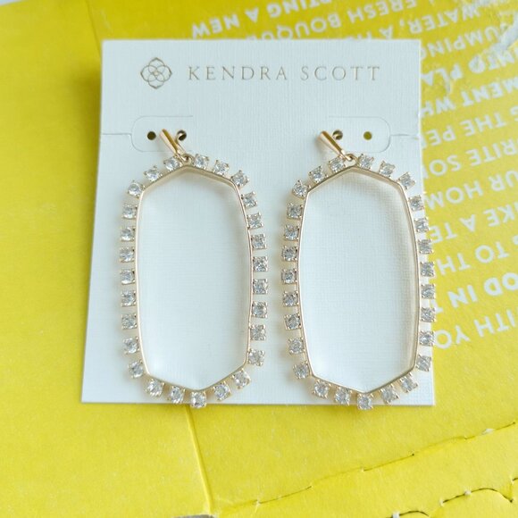 Kendra Scott Jewelry - Kendra Scott Danielle Crystal Earrings - Gold